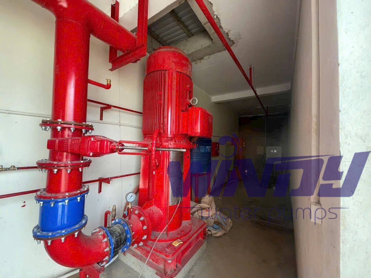 CÔNG TRÌNH BƠM TURBINE TRỤC ĐỨNG 288KW TẠI KHU CÔNG NGHIỆP HẢI DƯƠNG :

